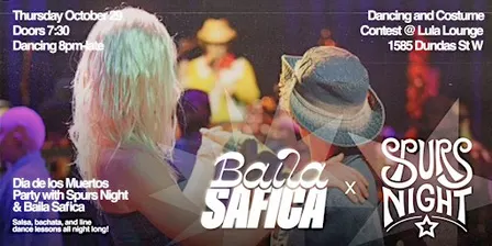 Día de los Muertos Party with Spurs Night & Baila Sáfica