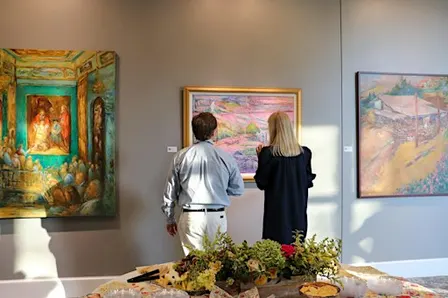 Artist Presentation & Gallery Tour - Artist Miriam McClung