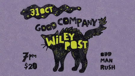 Halloween Party at Odd Man Rush Brewing  w/ Wiley Post and Good Company