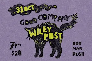 Halloween Party at Odd Man Rush Brewing  w/ Wiley Post and Good Company