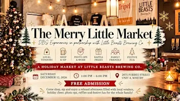 The Merry Little Market | Holiday Market at Little Beasts Brewing Co.