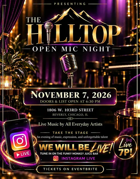The Hilltop Open Mic
