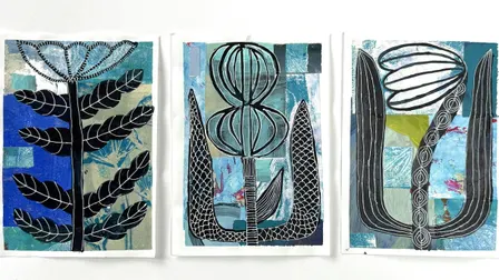 Mixed Media Botanicals Workshop