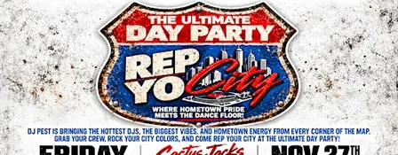 THE ULTIMATE REP YOUR CITY DAY PARTY