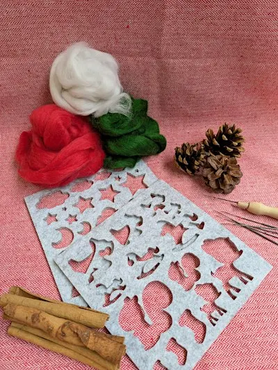 Festive Needlefelt Decorations - Community Crafts