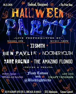 Halloween Party: Undead, Unsigned @ The Print Shop