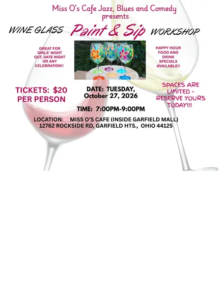 Wine Glass Paint & Sip Workshop