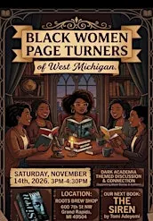 Black Women Page Turner – November Meeting