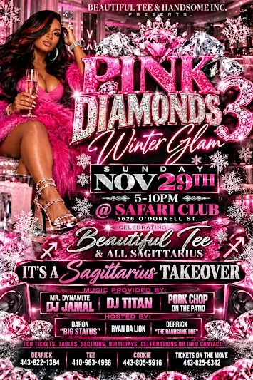 PINK DIAMONDS PART 3: WINTER GLAM