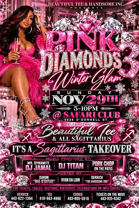 PINK DIAMONDS PART 3: WINTER GLAM