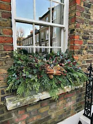Christmas Wreath in a Window Box Workshop (only 20 tickets available)