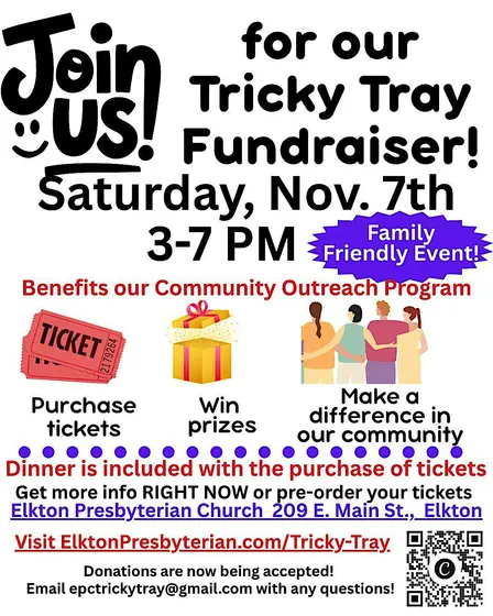 Deacons Annual Tricky Tray Fundraiser
