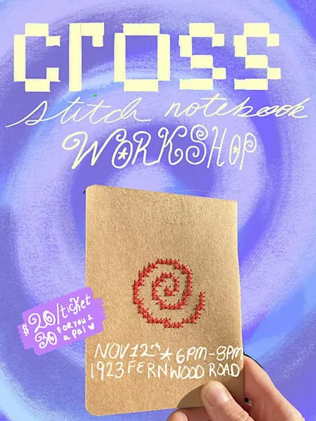 Cross Stitch Notebook Workshop