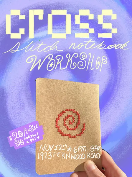 Cross Stitch Notebook Workshop