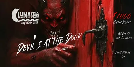"Devil's at the Door", LunaSea Halloween 2026, Discounted PreSale Tickets