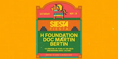 SIESTA FIESTA: Doc Martin, H-Foundation, Bertin