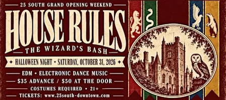 HOUSE RULES: THE WIZARD’S BASH