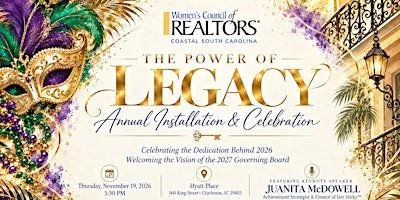 Women's Council of Realtors Coastal 2026 Installation Ceremony