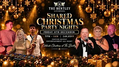 ✨ SHARED CHRISTMAS PARTY NIGHT – FRIDAY 11TH DECEMBER ✨