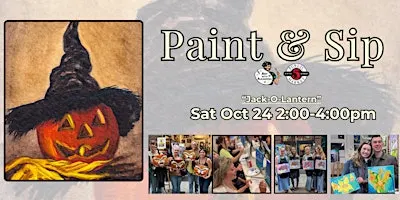 Paint & Sip in Eugene, Oregon “Jack-O-Lantern”