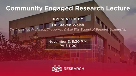 UNM 2026 Community Engaged Research Lectureship (CERL) + PI Reception