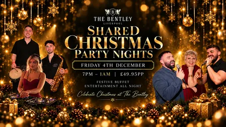 ✨ SHARED CHRISTMAS PARTY NIGHT – FRIDAY 4TH DECEMBER ✨