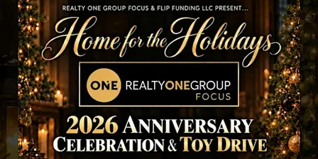 2026 Realty ONE Group Focus Anniversary Celebration & Toy Drive