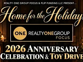 2026 Realty ONE Group Focus Anniversary Celebration & Toy Drive