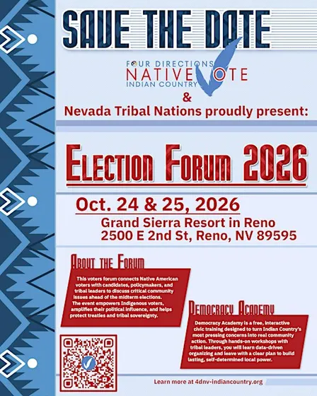 Four Directions Native Vote-IC & NV Tribal Nations Election Forum