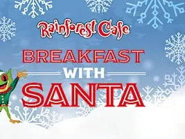 Rainforest Cafe Ontario Mills - Breakfast with Santa