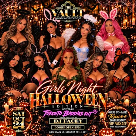 PRE HALLOWEEN PARTY • GIRLS NIGHT