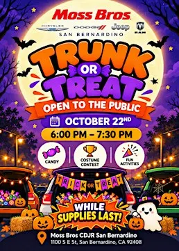 Moss Bros. CDJR San Bernardino Trunk or Treat