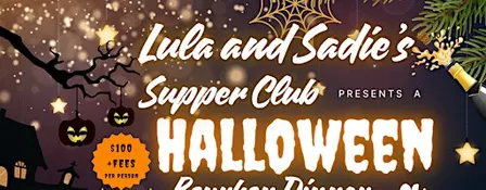 Lula and Sadie's Supper Club Halloween Bourbon Dinner