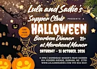 Lula and Sadie's Supper Club Halloween Bourbon Dinner