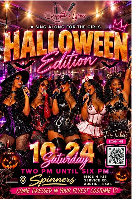 Lipstick & Lyrics: Halloween Girls Day Sing Along