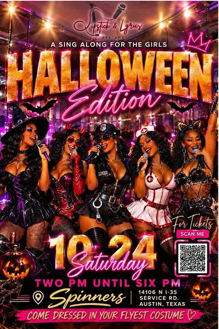 Lipstick & Lyrics: Halloween Girls Day Sing Along
