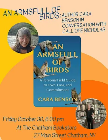 Author Event: An Armsfull of Birds by Cara Benson