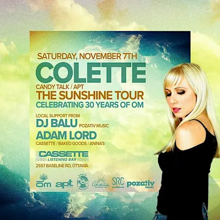 Colette , The Sunshine Tour