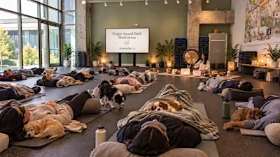Therapy Dog Sound Bath Meditation