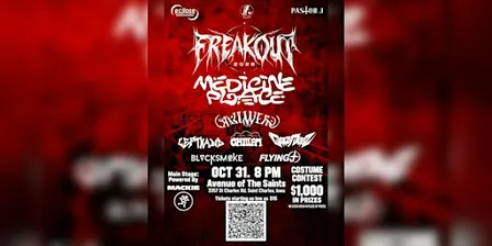 FREAKOUT 2026 ft. Medicine Place | Halloween Rave | Des Moines Area, 18+