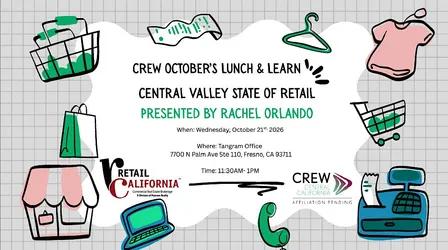 CREW Fresno - October Lunch & Learn