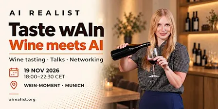 Taste wAIn with AI Realist — Wine Tasting & AI in Munich
