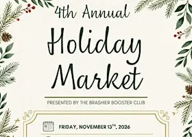 Brashier Booster Club 4th Annual Holiday Market