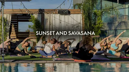 Sunset and Savasana