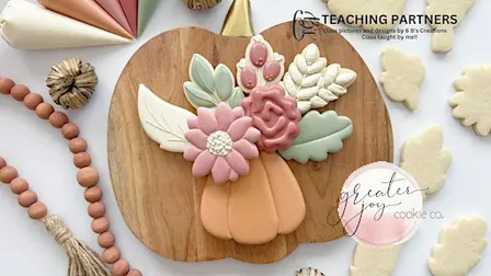 Pumpkin Bouquet Cookie Decorating Class