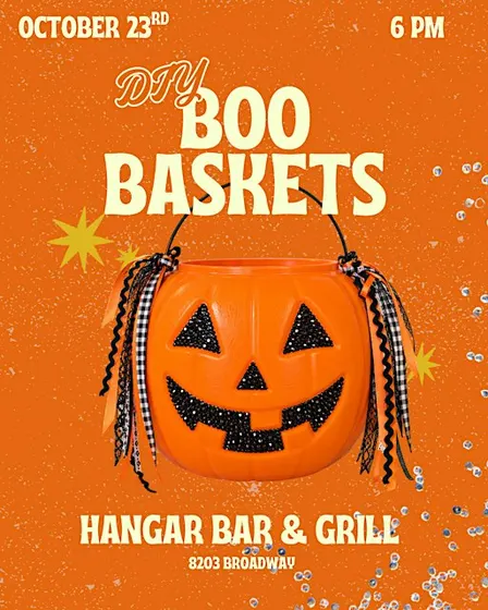 DIY Boo Baskets - Hangar Oct 23rd