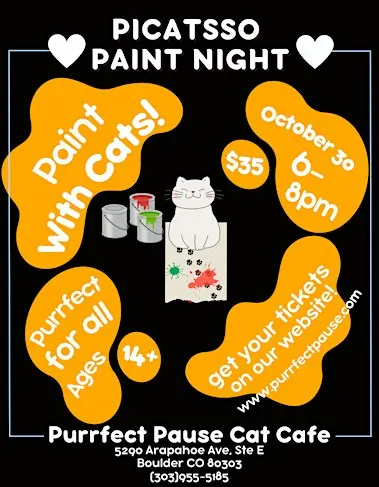 PiCatsso Paint Night - Paint With Cats!!!