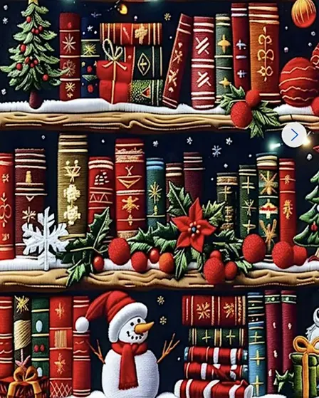 Paint with Ashley Blake “Christmas Bookshelf” Paint Night