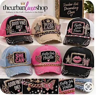 Trucker Hat Decoration Class