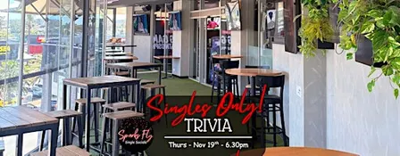 Sparks Fly Singles Only Trivia - The Sporting Globe, Logan